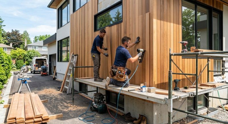 Wood Cladding Installation in Norwalk, CT