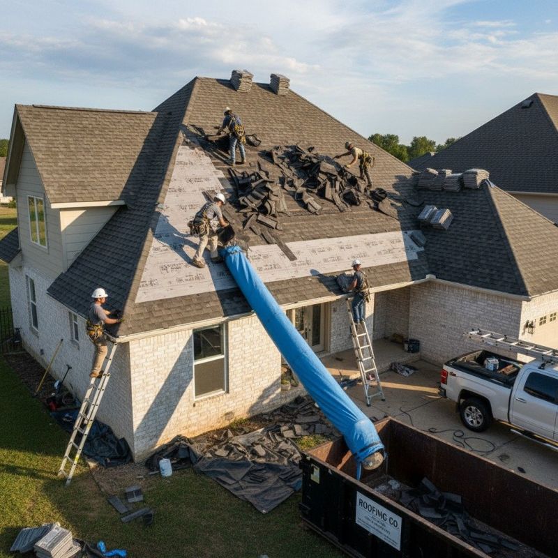 Shingle Roof Replacement in Fredericksburg, VA